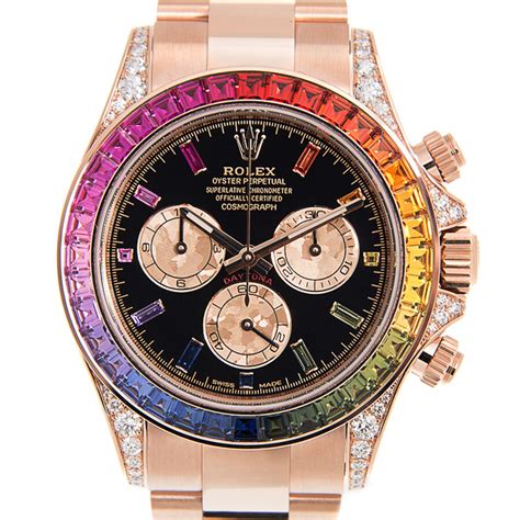 rolex rainbow watch automaat|rolex rainbow watches.